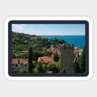 Piran City Walls, Slovenia Sticker